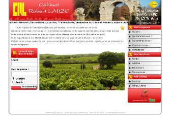 cabinetlauze.fr website preview