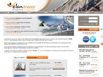 elanfinance.fr website preview