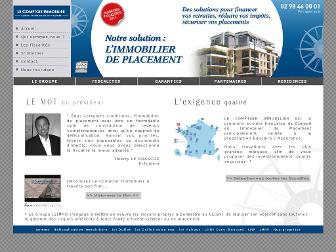 lecomptoirimmobilier.fr website preview