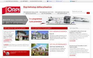 orpi-imhotep-defiscalisation.fr website preview