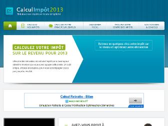 impot-calcul-2013.fr website preview