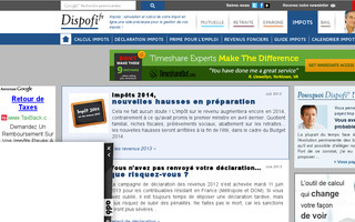 impots.dispofi.fr website preview