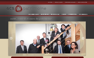 acspatrimoine.fr website preview