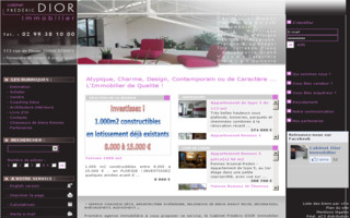 dior-immobilier.com website preview