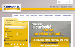 kermarrec.fr website preview