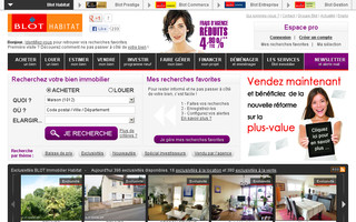 blot-immobilier.fr website preview