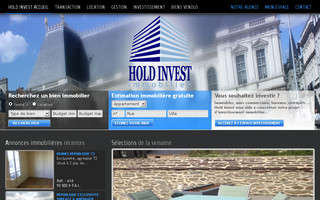 hold-invest.fr website preview