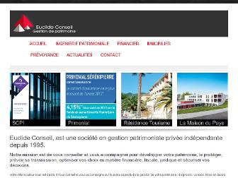 euclideconseil.fr website preview