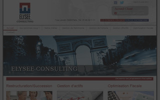 elysee-consulting.fr website preview