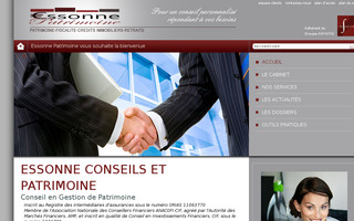 essonne-patrimoine.com website preview