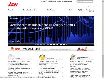 aon.fr website preview