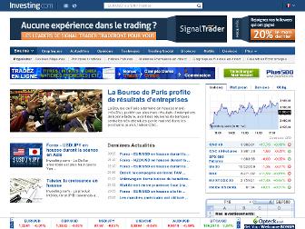 fr.investing.com website preview