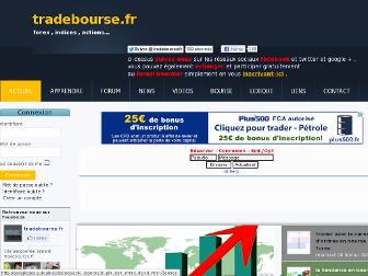 tradebourse.fr website preview