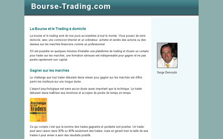 bourse-trading.com website preview
