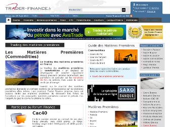 matiere-premiere.trader-finance.fr website preview