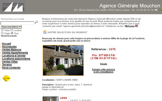 agence-mouchon.com website preview