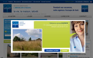 laforet-immobilier-redon.com website preview