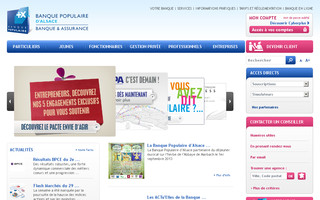 alsace.banquepopulaire.fr website preview