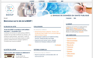 bdsp.ehesp.fr website preview