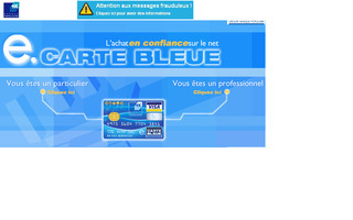 e-cartebleue.banquepopulaire.fr website preview
