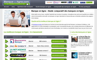 banqueenligne.com website preview