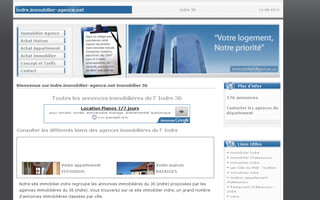 indre.immobilier-agence.net website preview