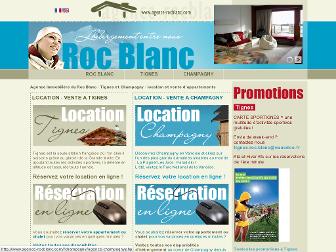 agence-rocblanc.com website preview