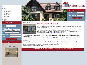 asd-immobilier.com website preview