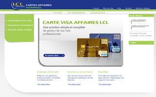 cartesentreprises.secure.lcl.fr website preview