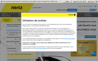hertz.fr website preview