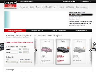 ada.fr website preview