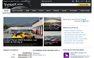 fr.cars.yahoo.com website preview