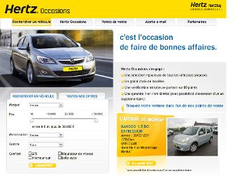 hertz-occasions.fr website preview