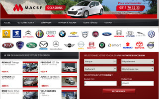 club-autoccasions.net website preview