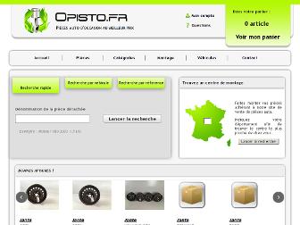 opisto.fr website preview