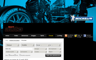 annonces-auto.sportauto.fr website preview