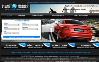 planet-motors.com website preview