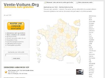 vente-voiture.org website preview