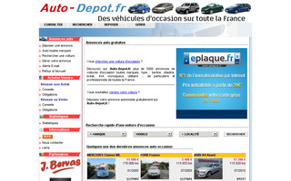 auto-depot.fr website preview