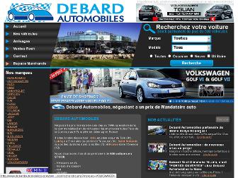 debardautomobiles.com website preview