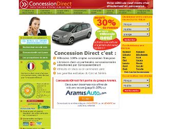 concessiondirect.com website preview