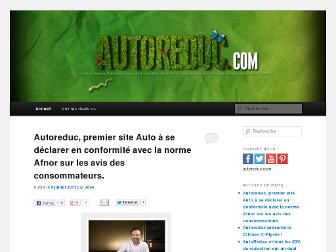 blog.autoreduc.com website preview