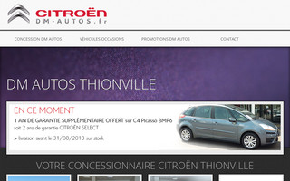 dm-autos-promos.fr website preview
