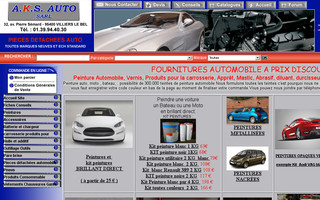 aks-auto.fr website preview