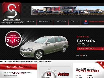 selectionauto.fr website preview