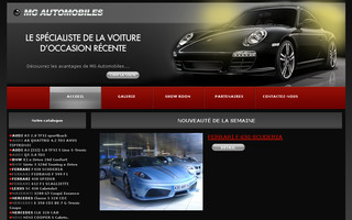 mg-auto.fr website preview