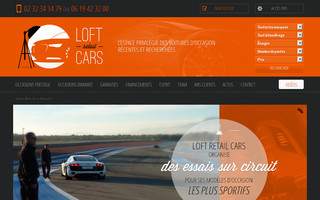 loftretailcars.com website preview