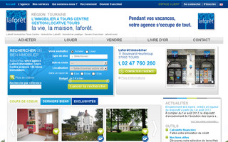 laforet-toursheurteloup.com website preview