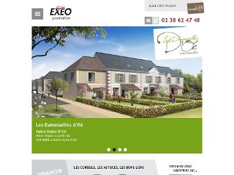 exeo-promotion.fr website preview