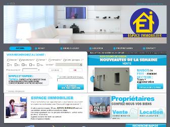 espaceimmobilier.fr website preview